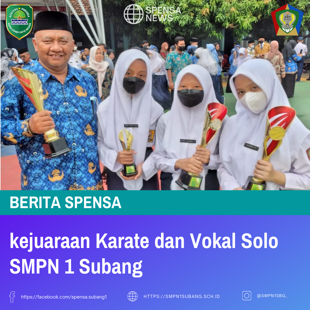 Juara Karate dan Vocal Solo