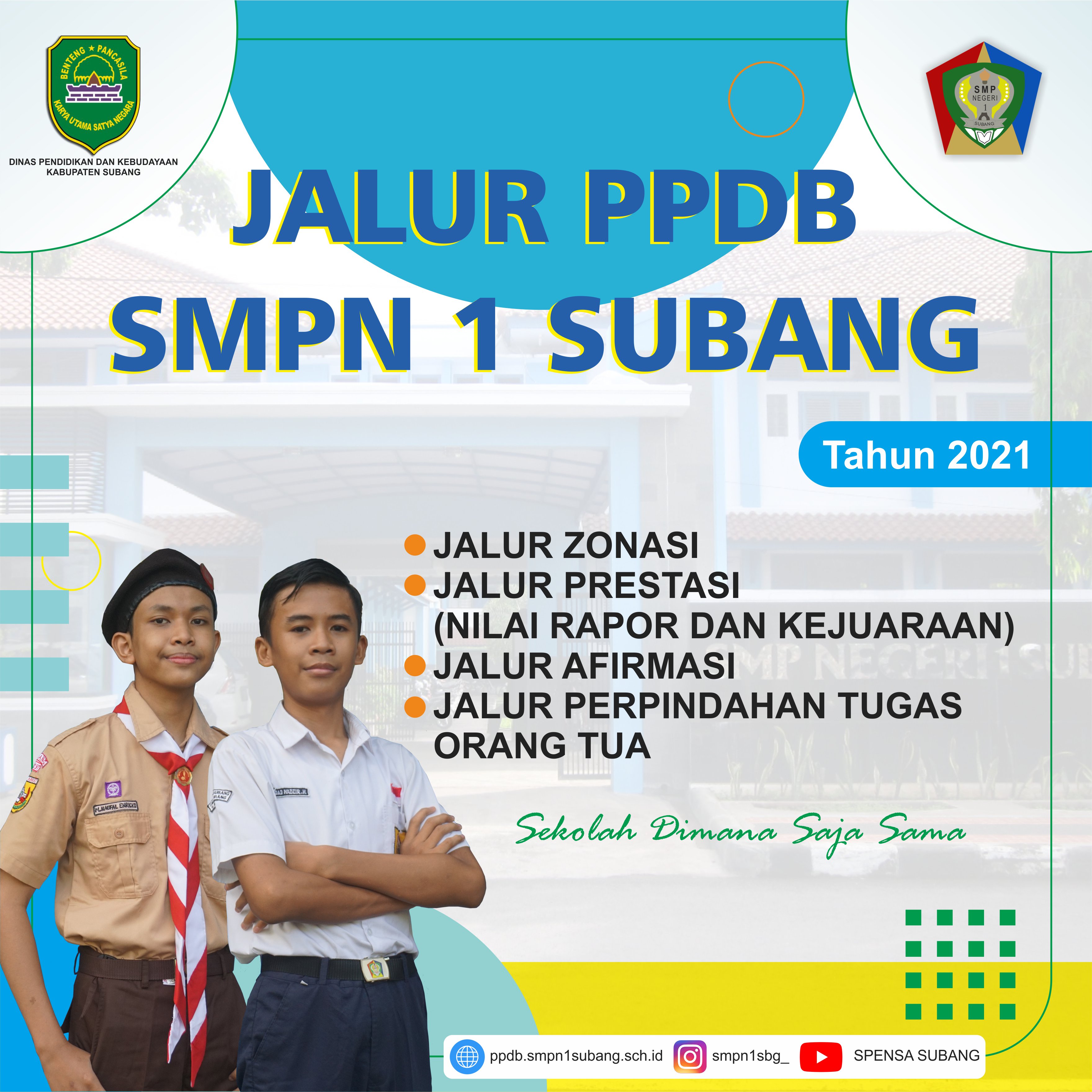 SMPN 1 Subang: Penerimaan Peserta Didik Baru 2021